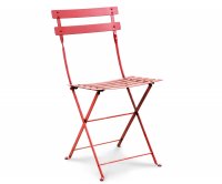 "Country" Metal Folding Chair
